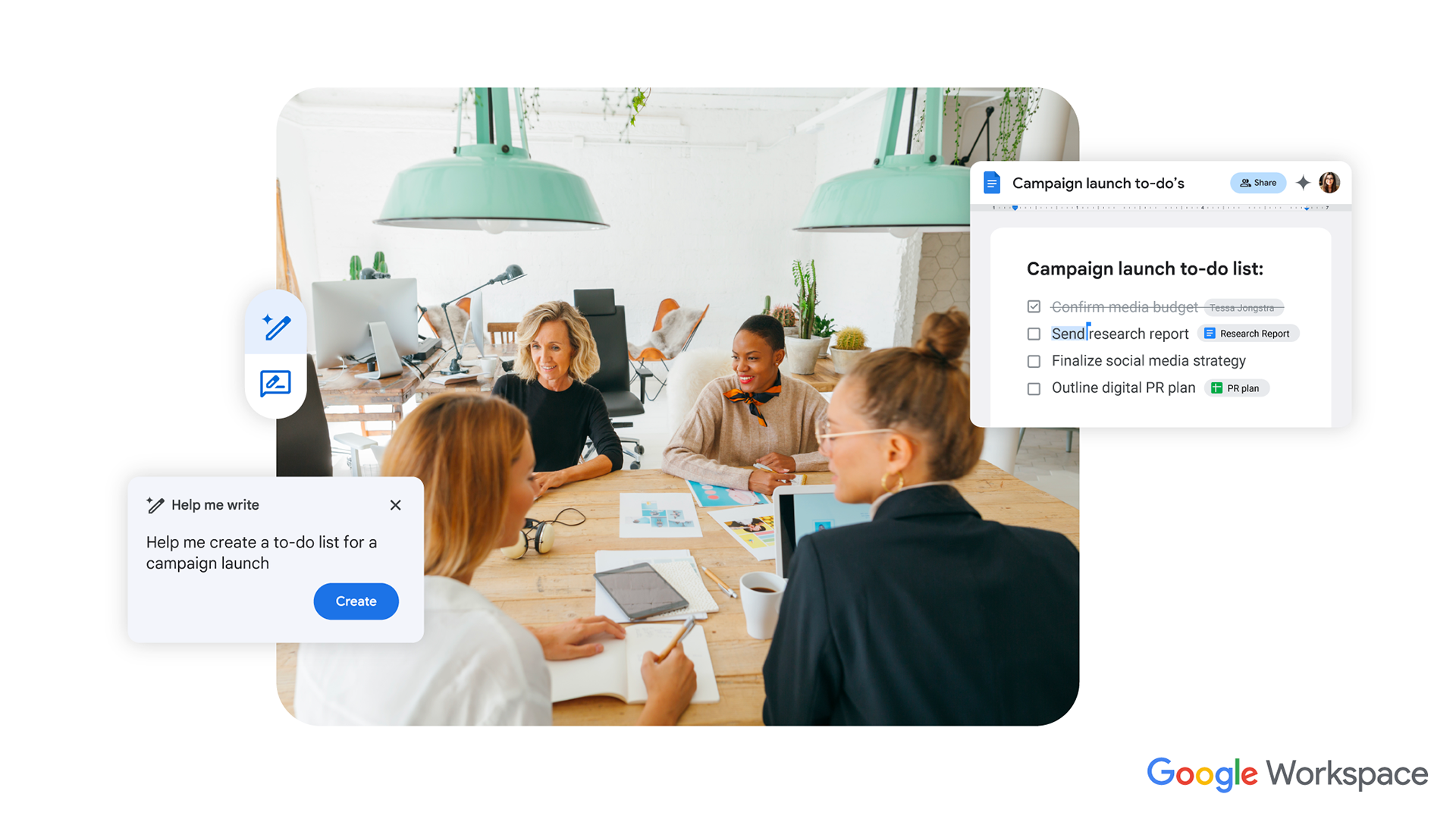 Your team's task flow is smoother with Google Gemini