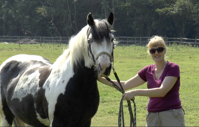 jennifer wathan with bartle the horse