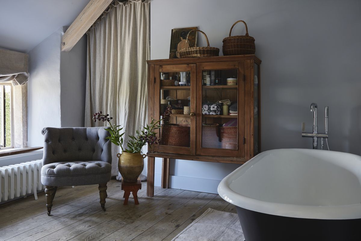 Modern farmhouse bathrooms - 8 ways to create a pared-back, elegant space to relax in