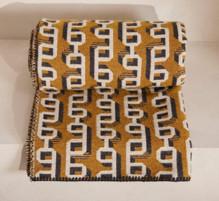 patterned throw blanket