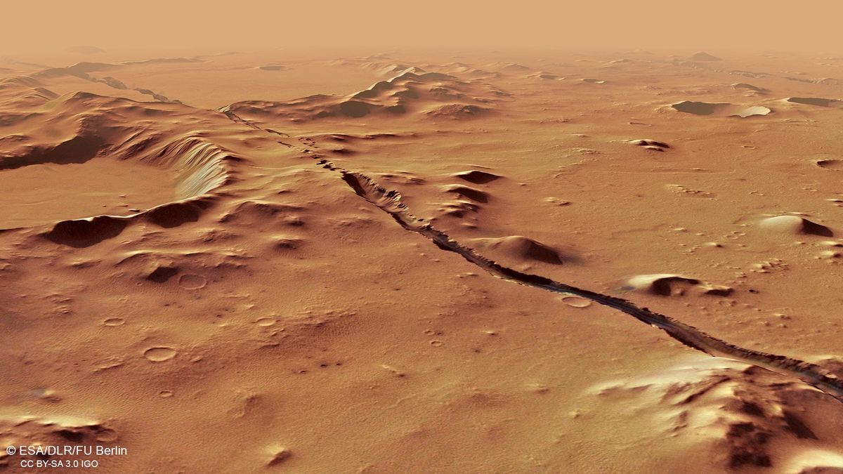Magma on Mars may be bubbling underground right now
