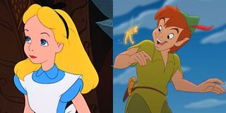 Alice in Wonderland Peter Pan