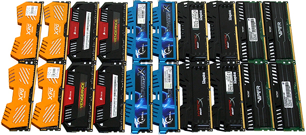 Multiple memory packages can all have the same memory module inside, and there are chip-to-chip differences between ICs, even if the batch-number (when available) is the same.