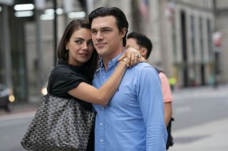 Mila Kunis as Ani, Finn Wittrock as Luke in Luckiest Girl Alive