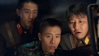 Lee Byung-hun, Song Kang-ho, and Shin Ha-kyun in Joint Security Area