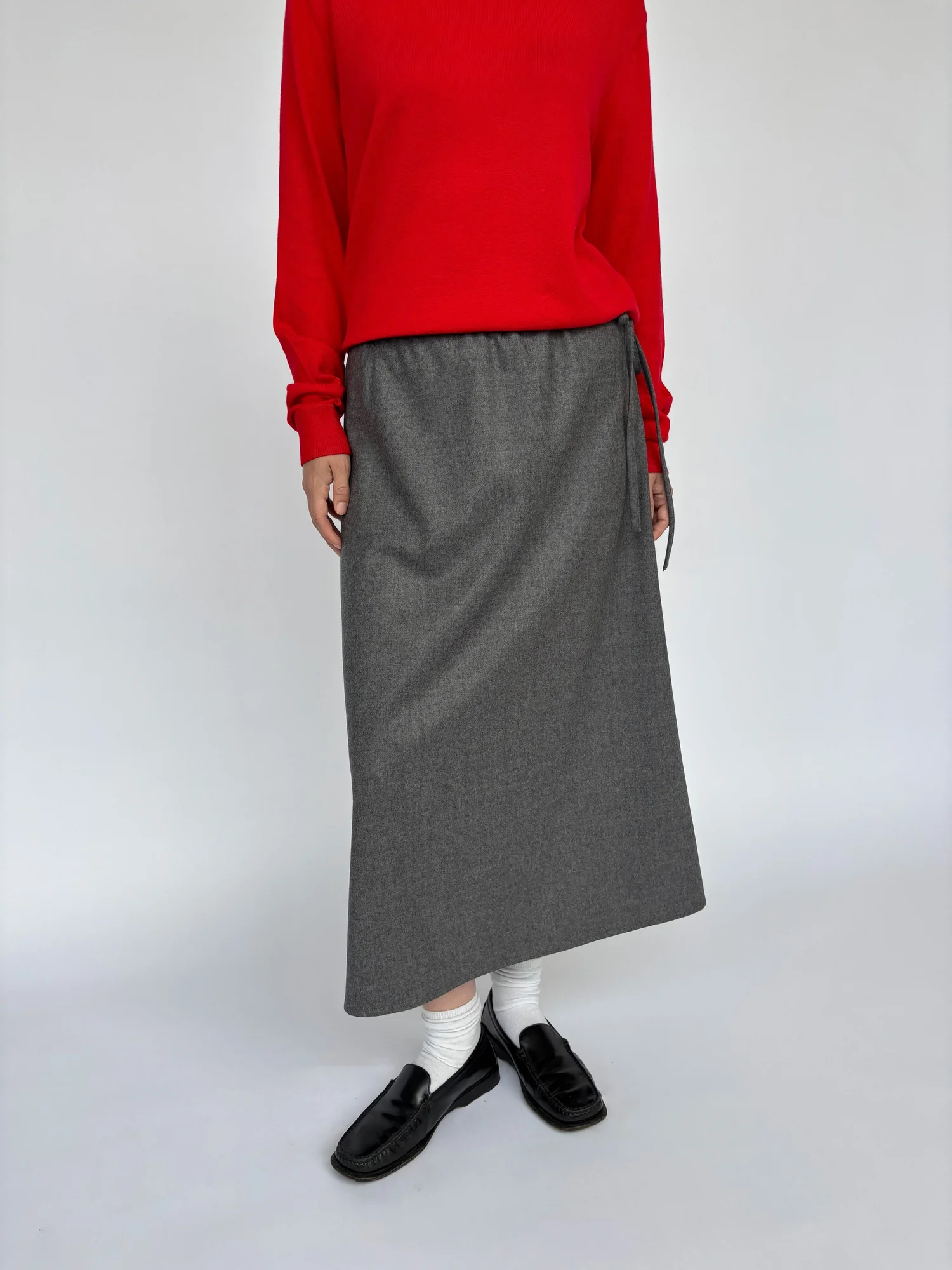 Wool Skirt - Grey — Brooke Callahan