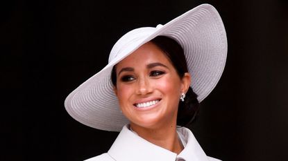 Meghan Markle Sarah Chapman: Meghan at the Queen's jubilee celebrations