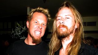 James Hetfield and Jerry Cantrell