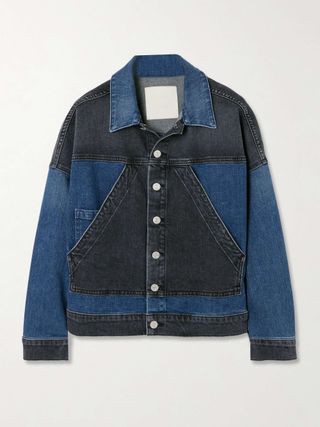 The Triangle Drifter Patchwork Denim Jacket