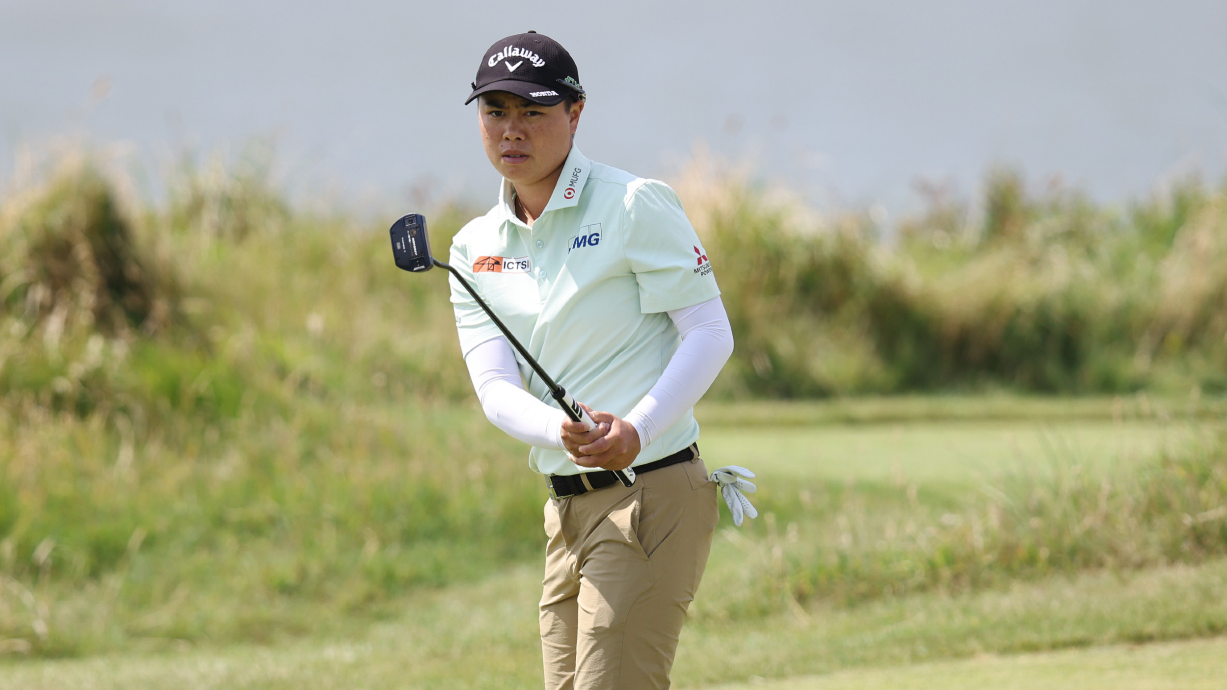 Yuka Saso at the AIG Women's Open