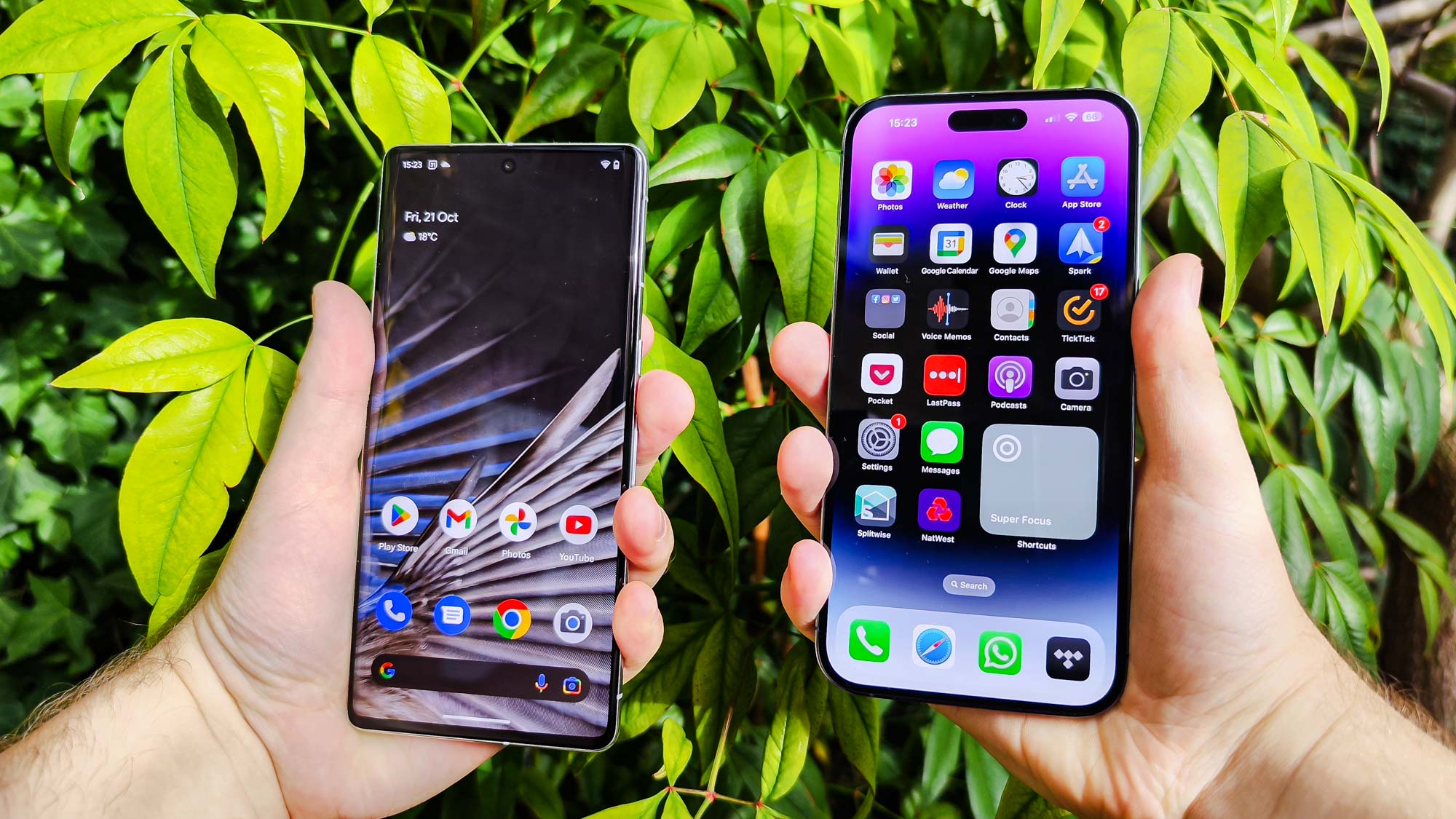 pixel 7 pro vs iphone 13 pro max speed test