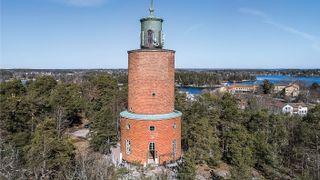 The Vaxholm Water Tower, Stockholm, Sweden.