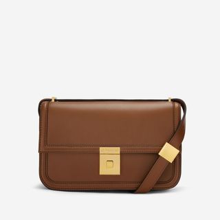 The Paris Crossbody | Tan Smooth | Demellier