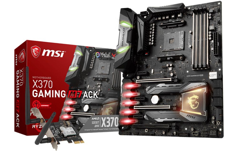MSI unveils a high-end X370 motherboard for Ryzen with Killer Wi