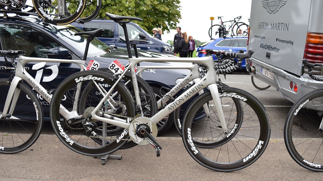 ONE Pro Cycling have been racing on Astom Martin edition Storck road bikes for the 2018 season