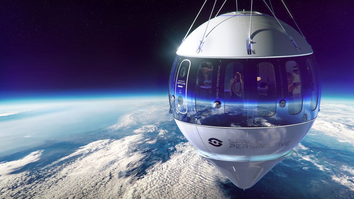 Space Perspective unveils capsule design for balloon-borne tourist flights (imag..