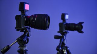Two Nikon ZRs on tripods