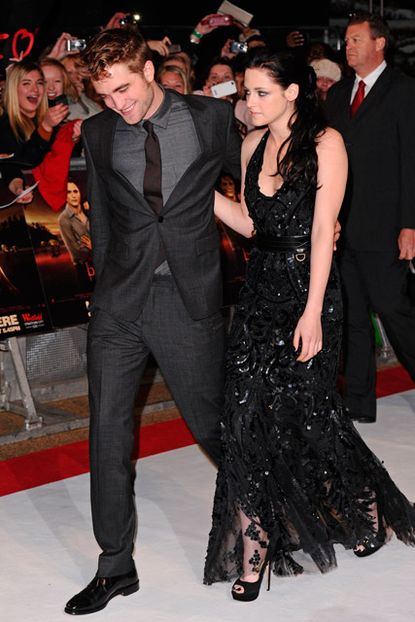 Robert Pattinson and Kristen Stewart 