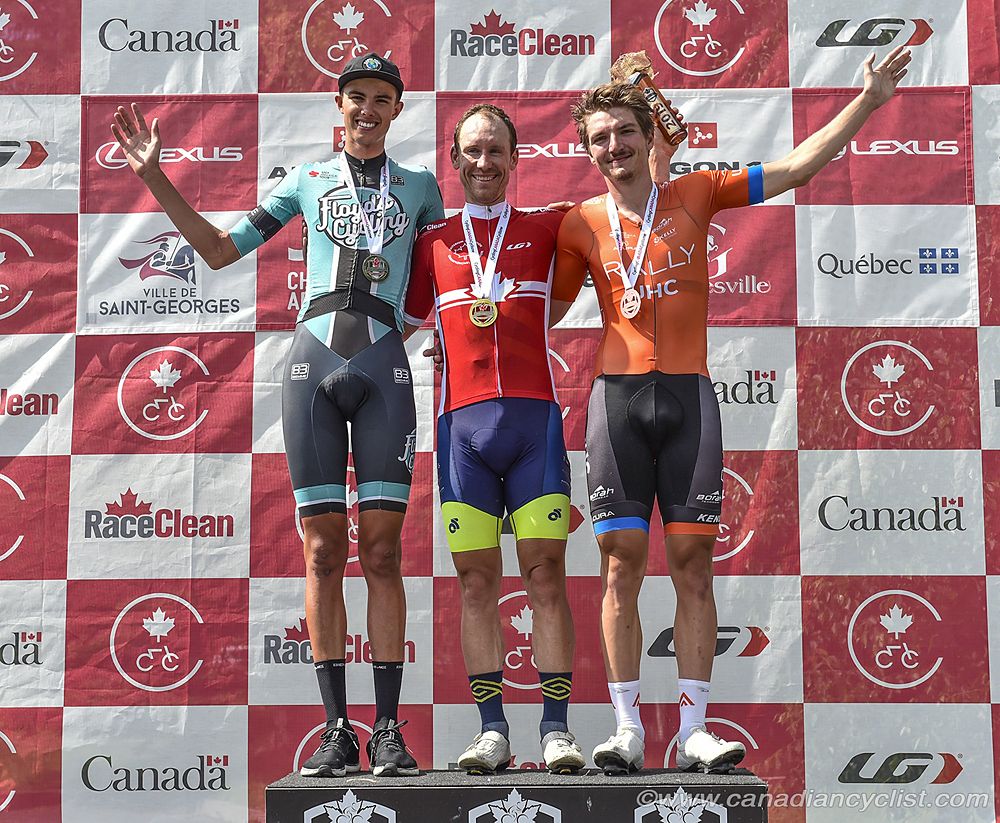 L to r: Robin Plamondon, Ryan Roth, Pierre Andre Cote