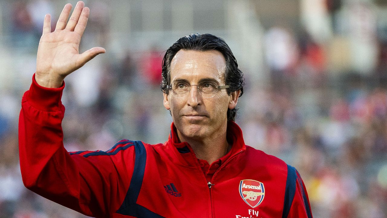 Arsenal head coach Unai Emery 