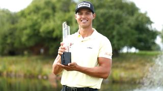 Johannes Veerman with the trophy after winning the 2021 D+D Real Czech Masters