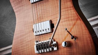 A Roswell humbucker on a Harley Benton guitar