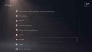How to transfer games to PS5 external hard drive - storage