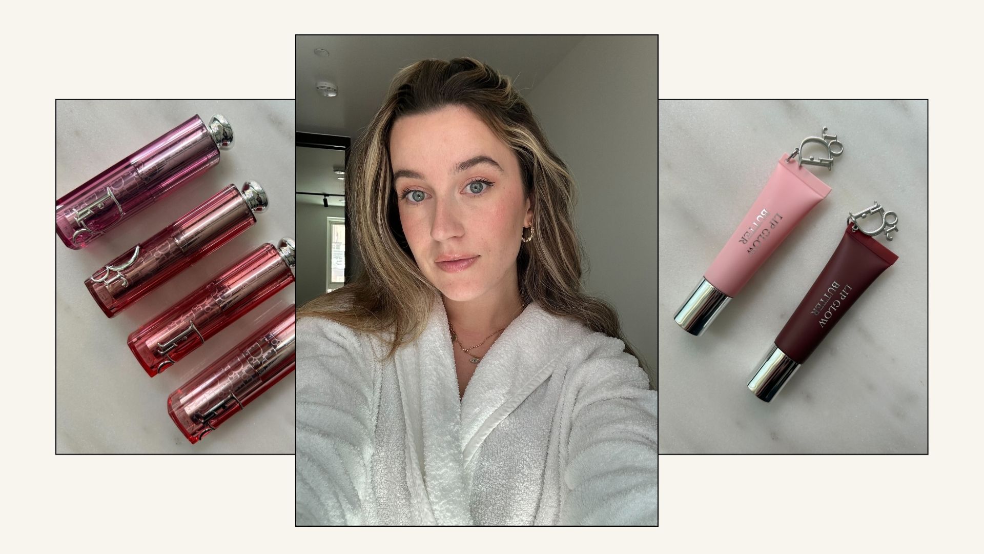 Junior beauty editor, Grace Lindsay, testing Dior beauty products