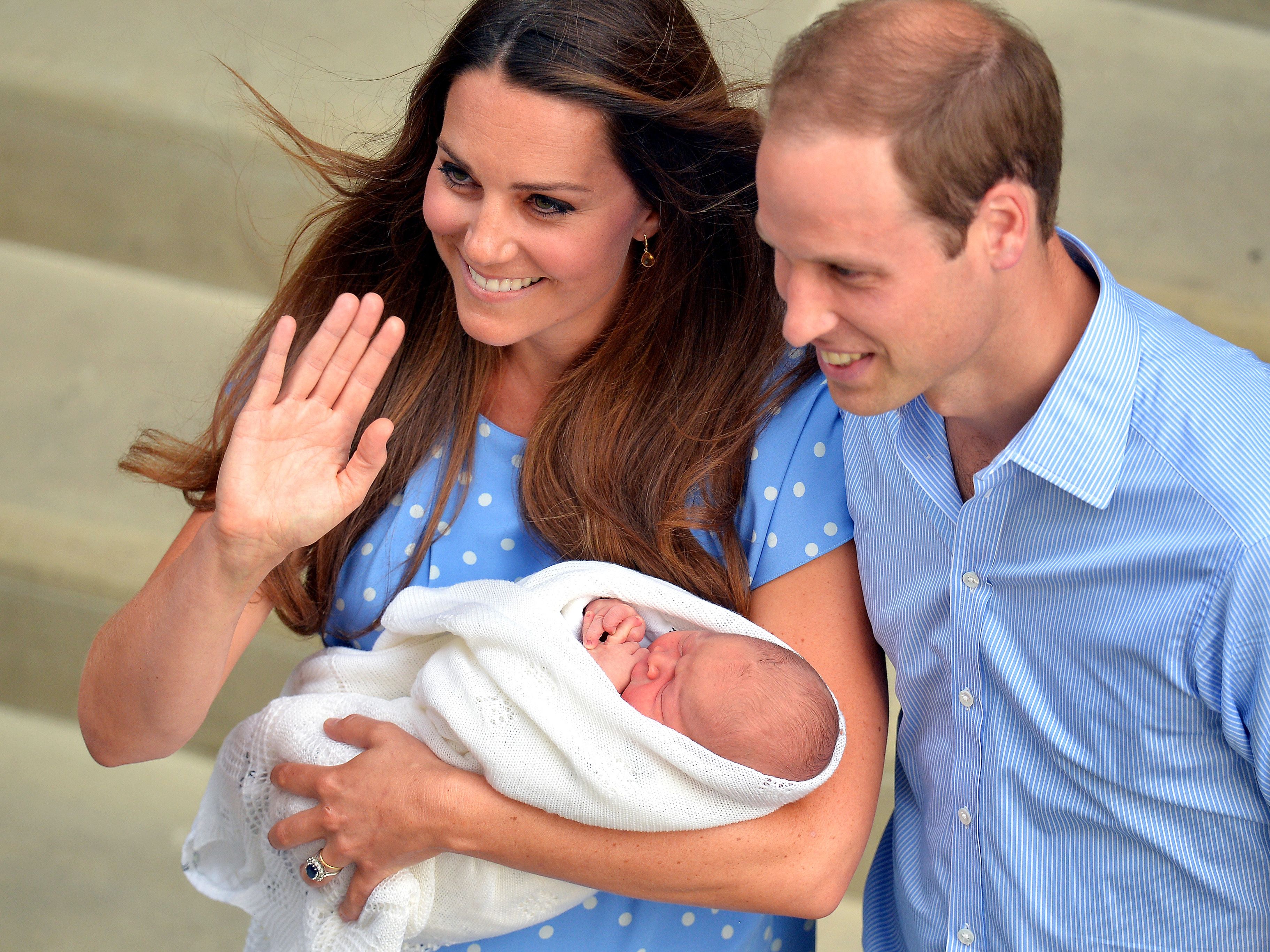 Kate Middleton's 'terrifying' Moment When Prince George Was Born ...