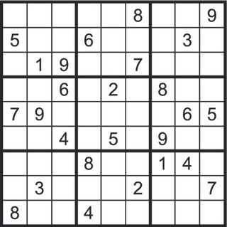 Sudoku puzzle