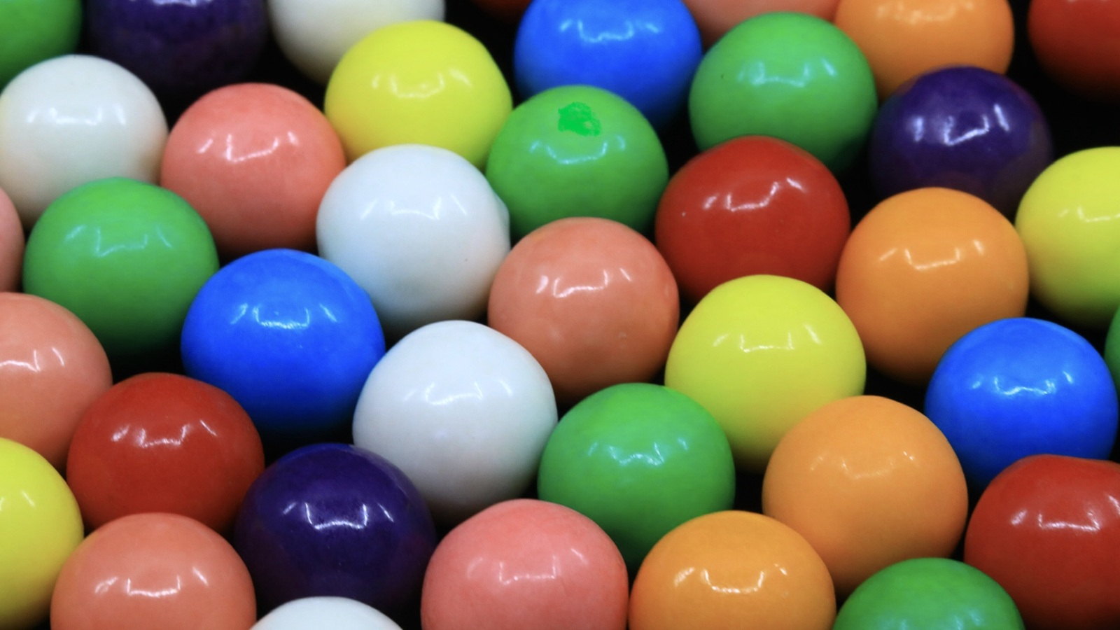 Colorful gumballs.