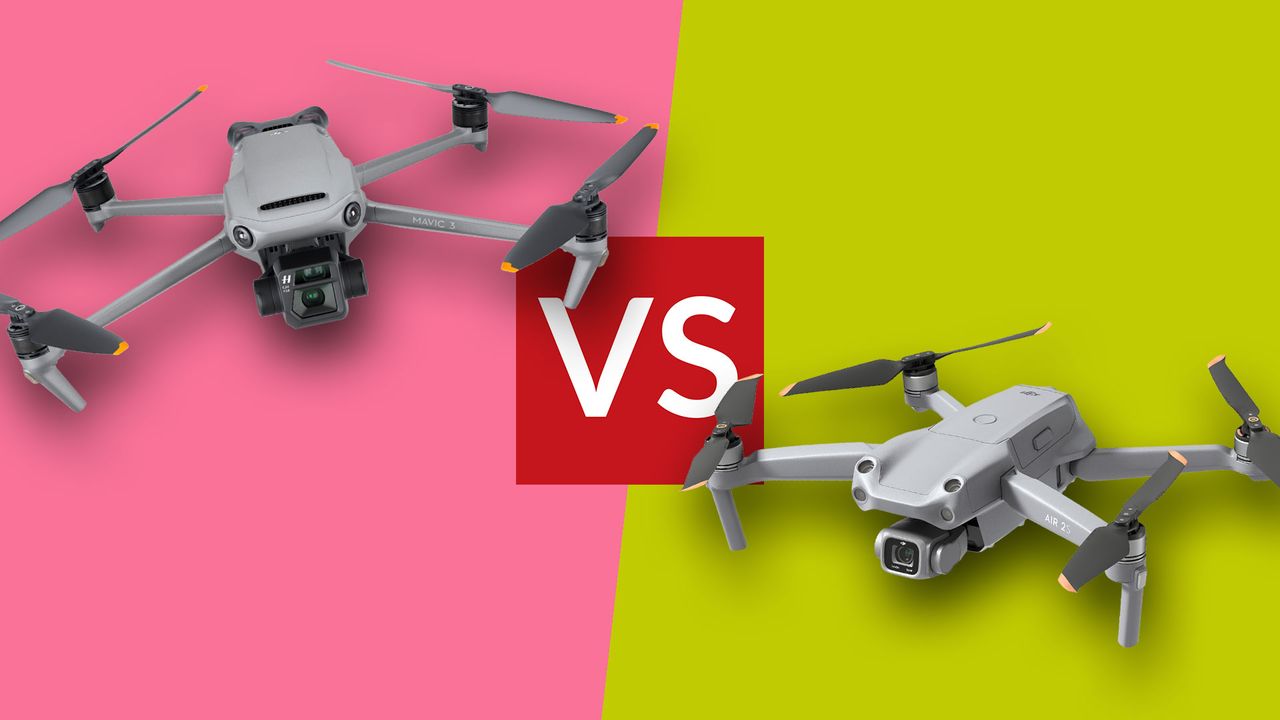 DJI Mavic 3 and DJI Air 2S