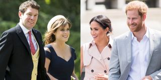 How Similar Was Eugenie's Wedding to Meghan's?