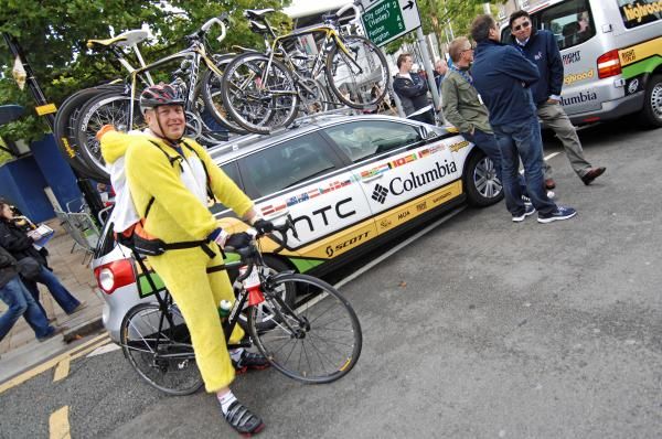 The new HTC Columbia duck skinsuit for 2011?