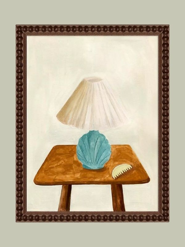 Artfully Walls, Shell Lamp Wall Art