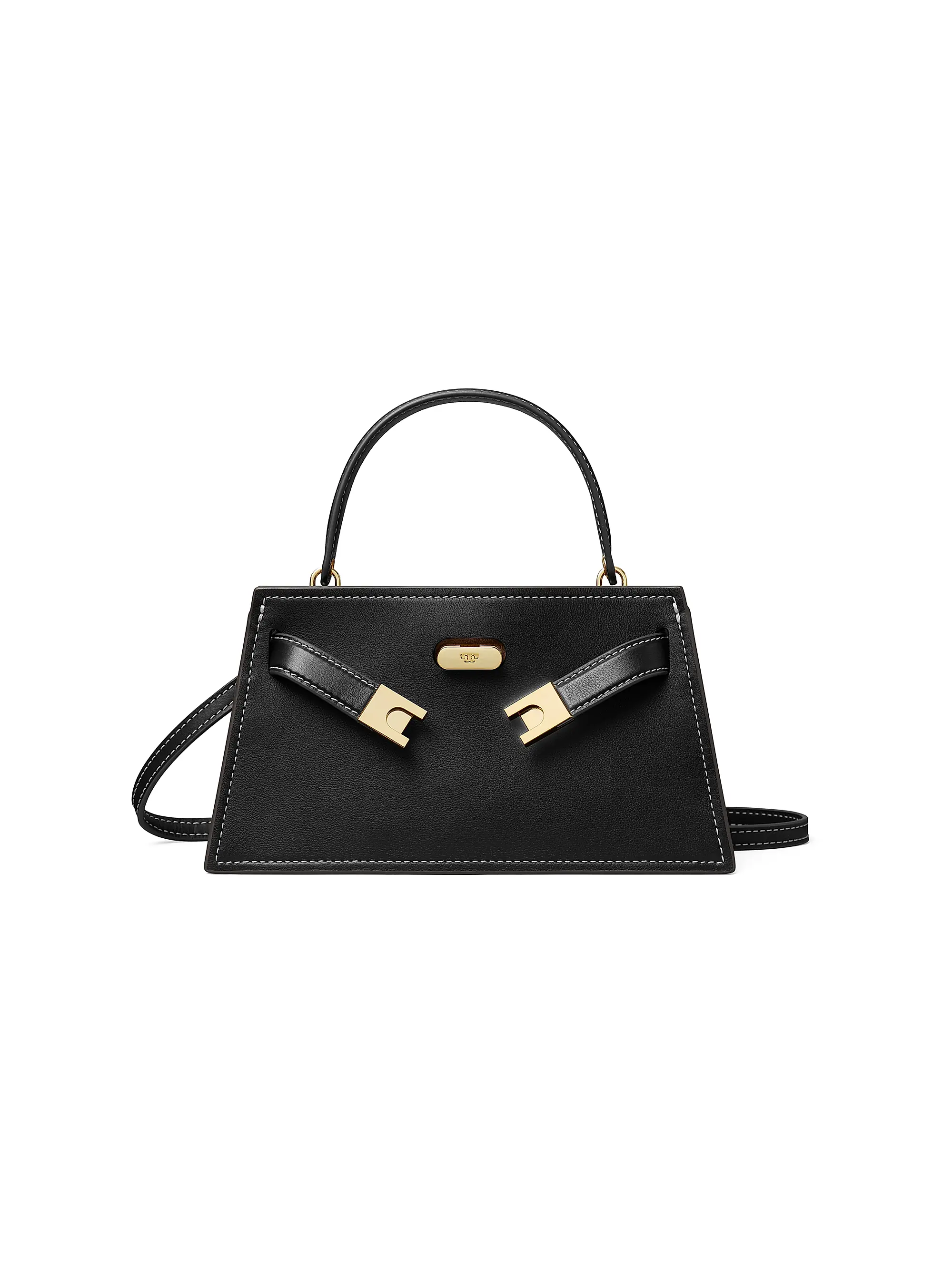 Lee Radziwill Mini Leather Top Handle Bag