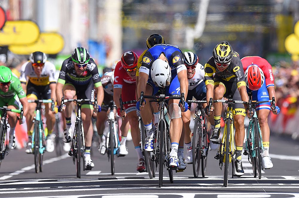 Marcel Kittel wins stage 4 at Tour de France