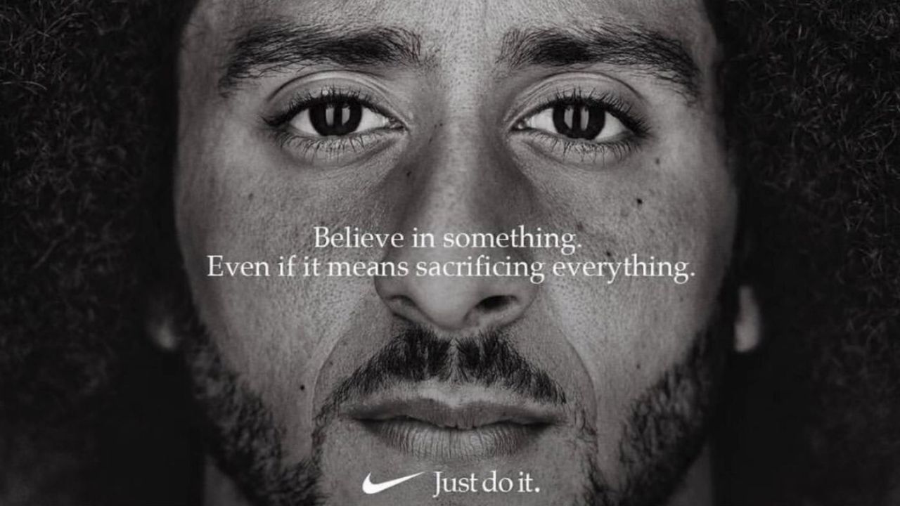 Colin Kaepernick Nike Just Do It advert NFL