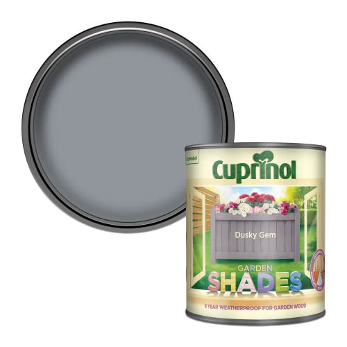 Cuprinol 5232365 Cupgsdg1l 1 Litre Garden Shades Paint - Dusky Gem