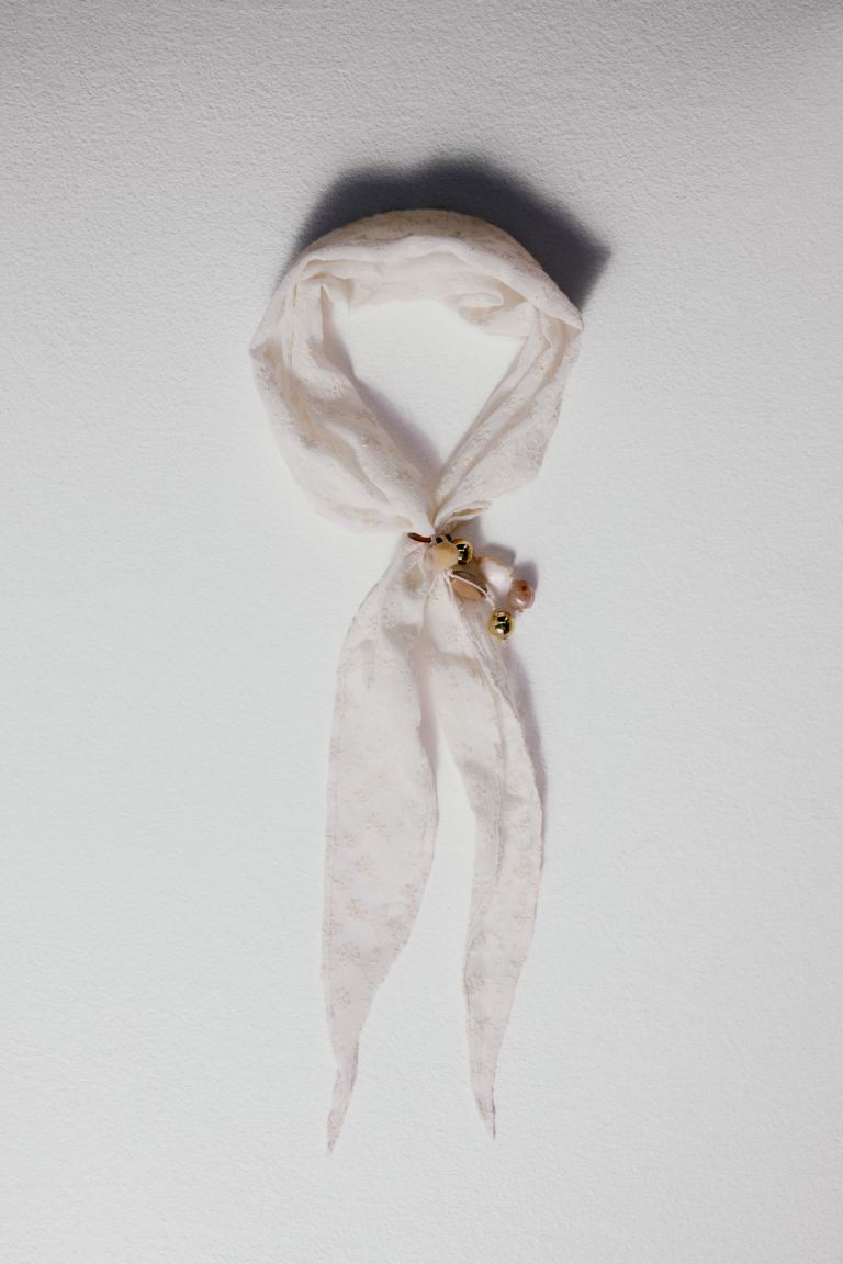 Embroidered Neck Scarf