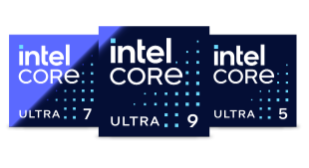 Intel Core Ultra badges