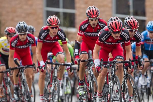 BMC masses at the front in the finale of stage 5 in Colorado Springs.