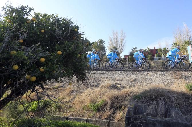 Astana during their December training camp