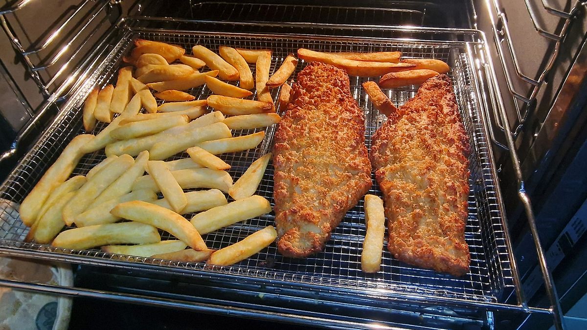 Hotpoint SI4S854CBL air fryer oven