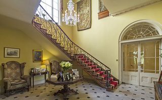 Herefordshire polo estate reception hall