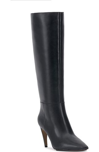 Brigitte Pointed Toe Knee High Boot