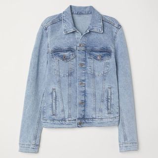 light wash denim jacket