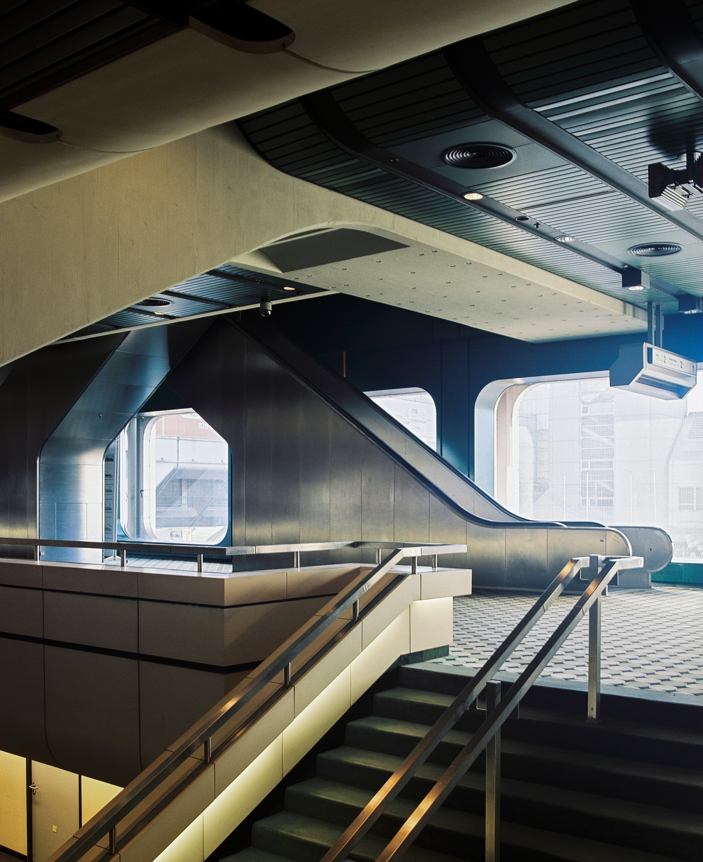 ICC Berlin postmodern interiors in Germany