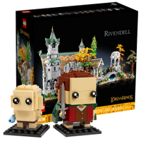 Lego Rivendell + Frodo and Gollum BrickHeadz | $499.99 at Lego
