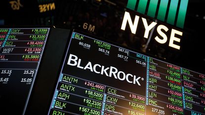 BlackRock share price at NYSE © Michael Nagle/Bloomberg via Getty Images